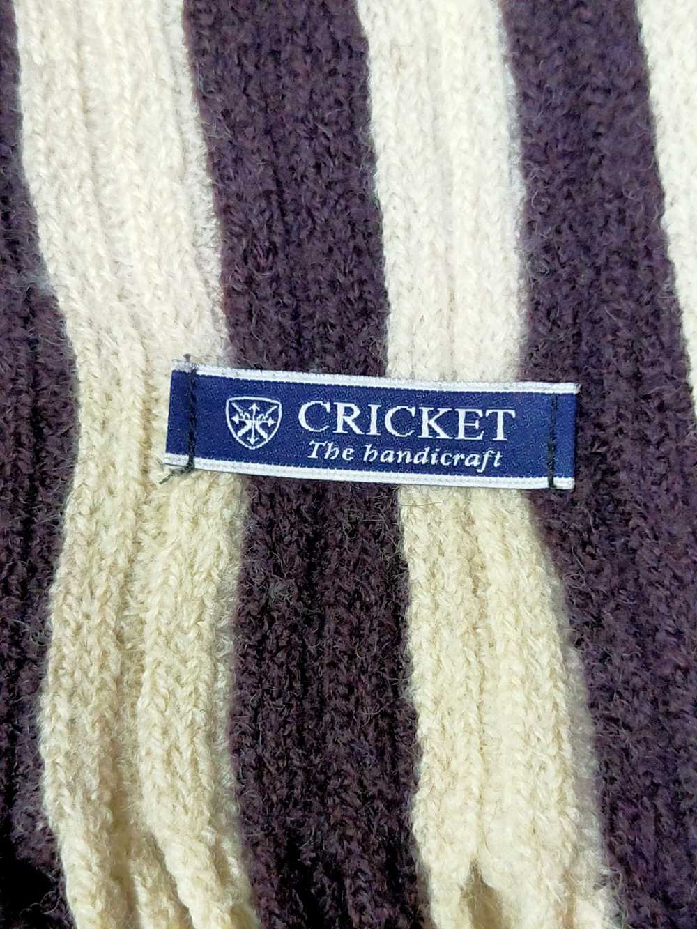 Cricket & Co CRICKET HANDCRAFT STRIPE WINTER SCAR… - image 5