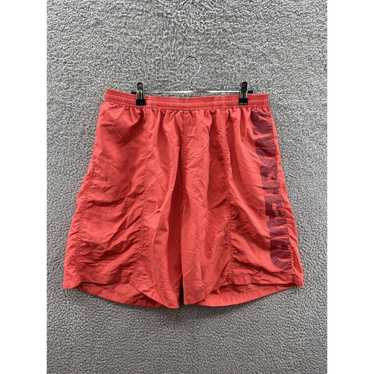 Undefeated Undefeated Nylon Side Logo Red Shorts … - image 1