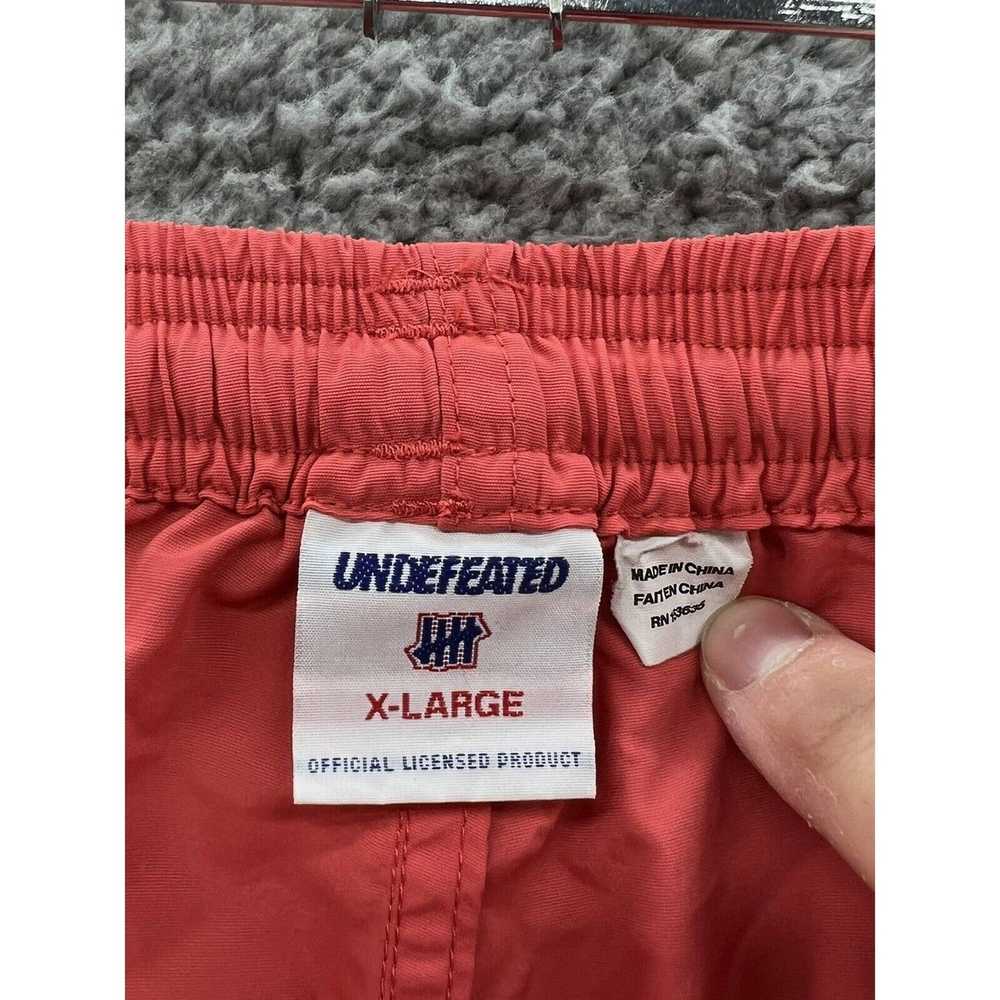 Undefeated Undefeated Nylon Side Logo Red Shorts … - image 3