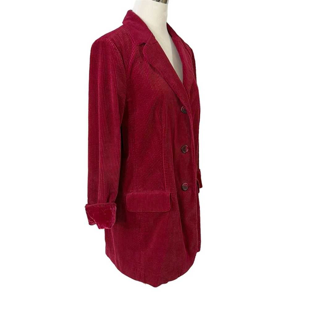 Other J Jill Corduroy Oversized Jacket Blazer Dar… - image 1