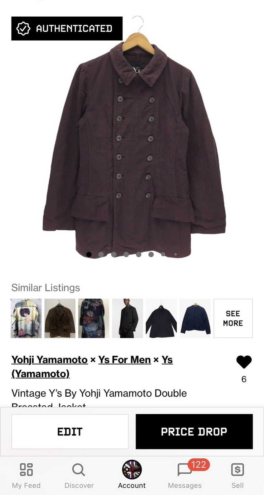 Yohji Yamamoto × Ys (Yamamoto) × Ys For Men Vinta… - image 11