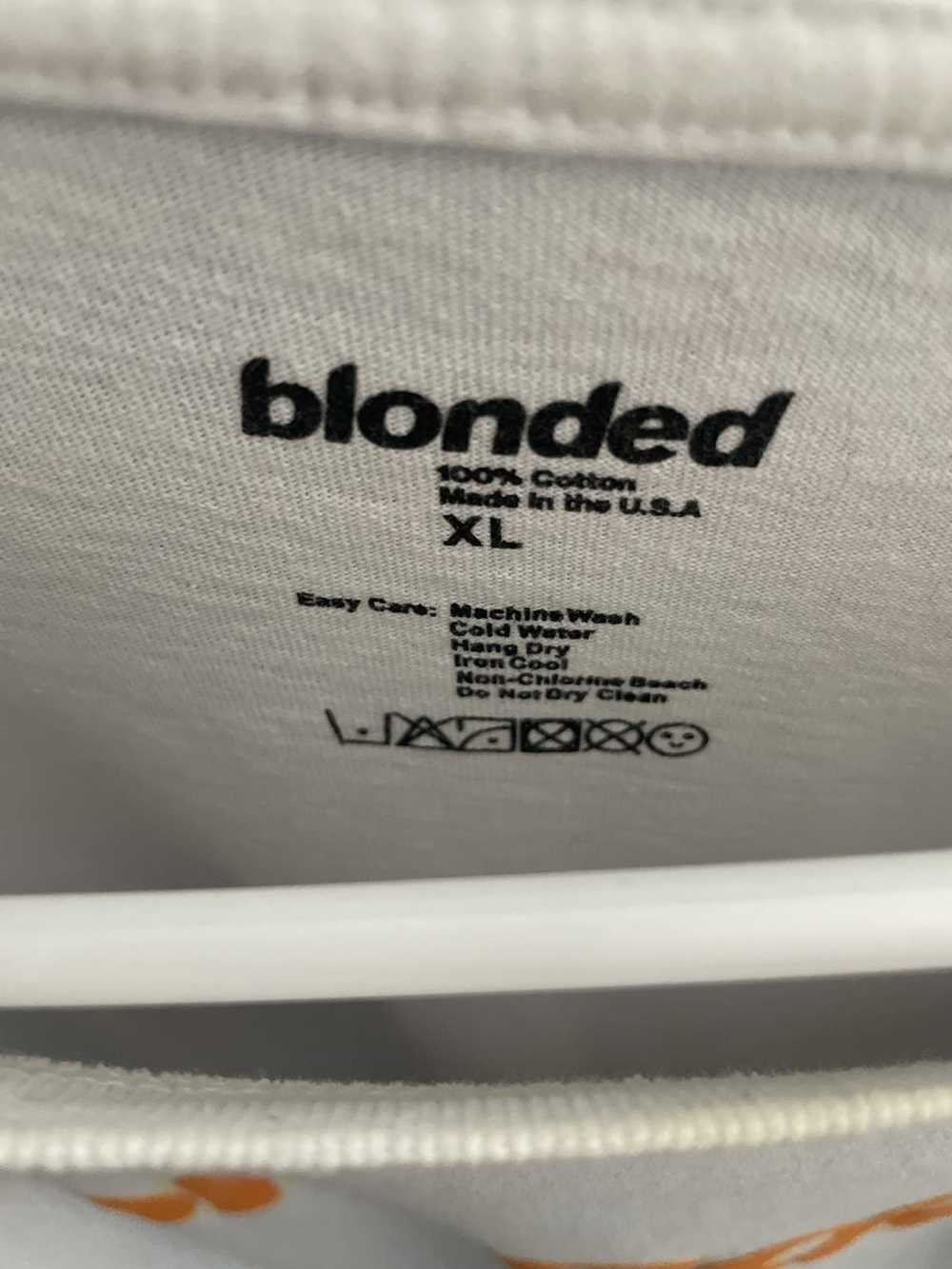 Frank Ocean White Blonded Orange T-Shirt - image 3