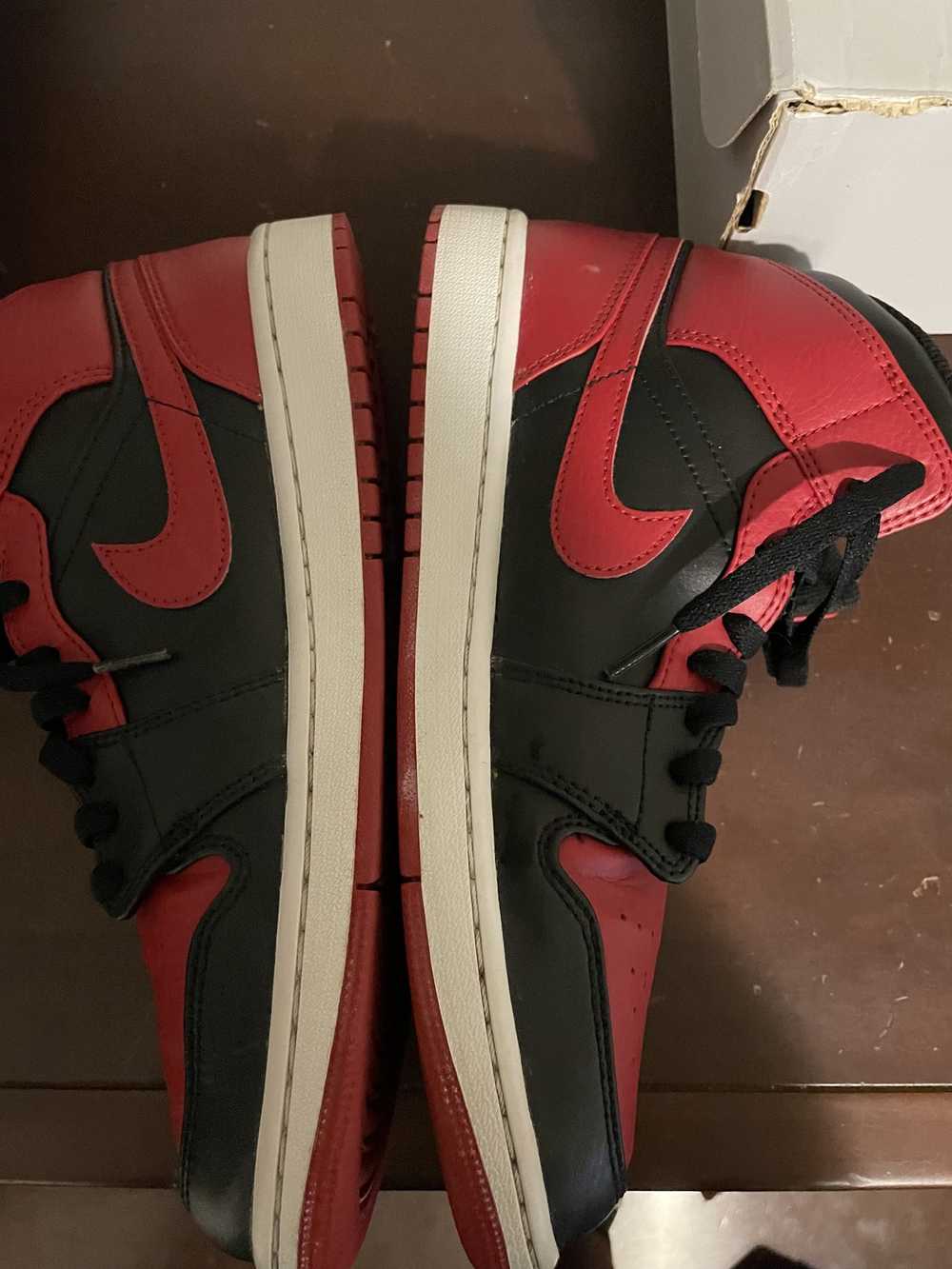 Nike air jordan 1 banned red and black - image 4