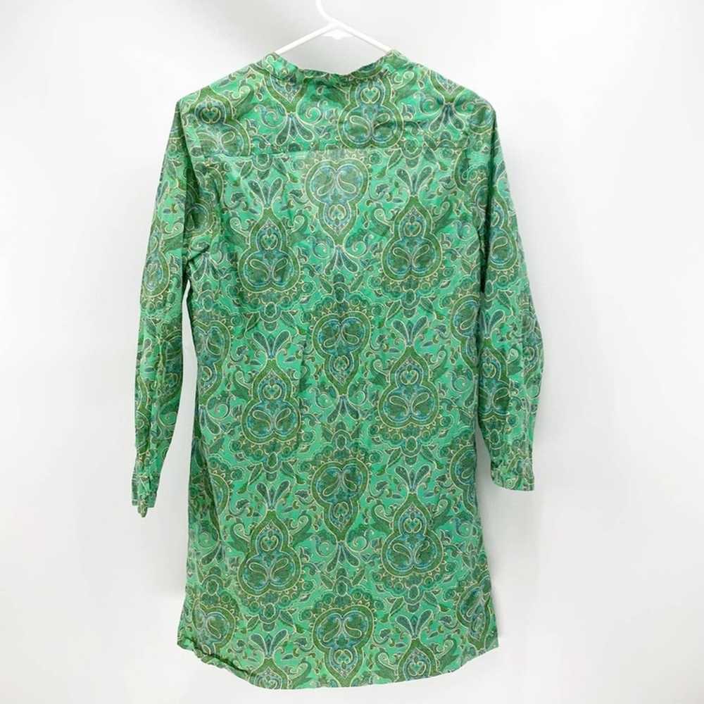 J.Crew J. Crew Caspian Green Paisley Lightweight … - image 6