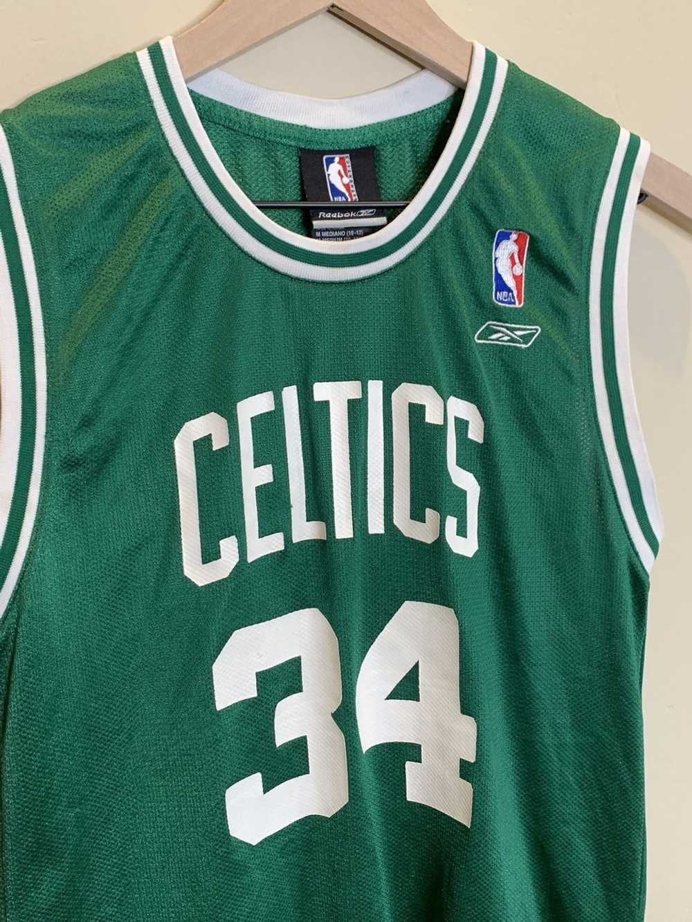Rajon Rondo #9 Boston celtics stiched Jersey Kids Size Medium 10-12 Adidas  NBA