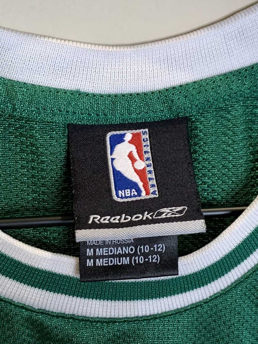 Reebok Boston Celtics Replica Blank Jersey NBA Basketball 