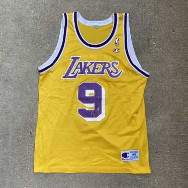 Jerry West Los Angeles Lakers Vintage Champion Basketball -  Norway
