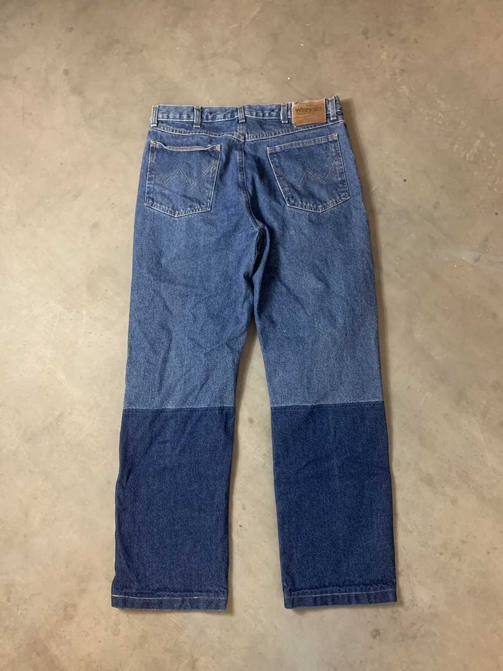 Vintage × Wrangler Vintage Removed Double-Knee Wr… - image 3