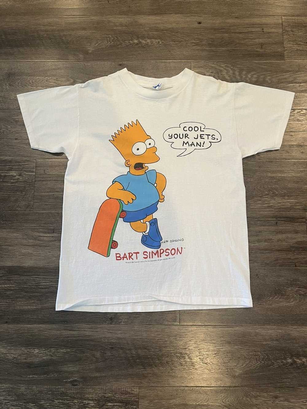 The Simpsons × Vintage 1990 The Simpsons Bart Coo… - image 1
