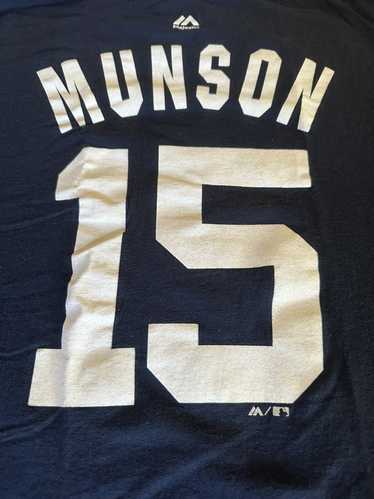 Thurman Munson New York Yankees Themed Crew Neck T-shirt Men's Small
