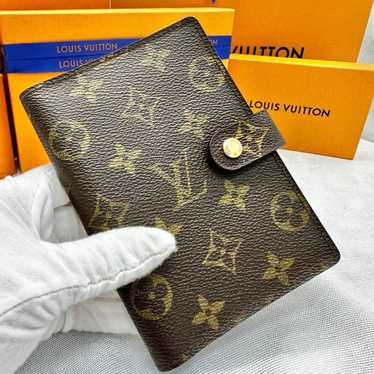 Louis Vuitton Epi Agenda Day Planner Cover Yellow LV Small Ring Binder 5.5x4