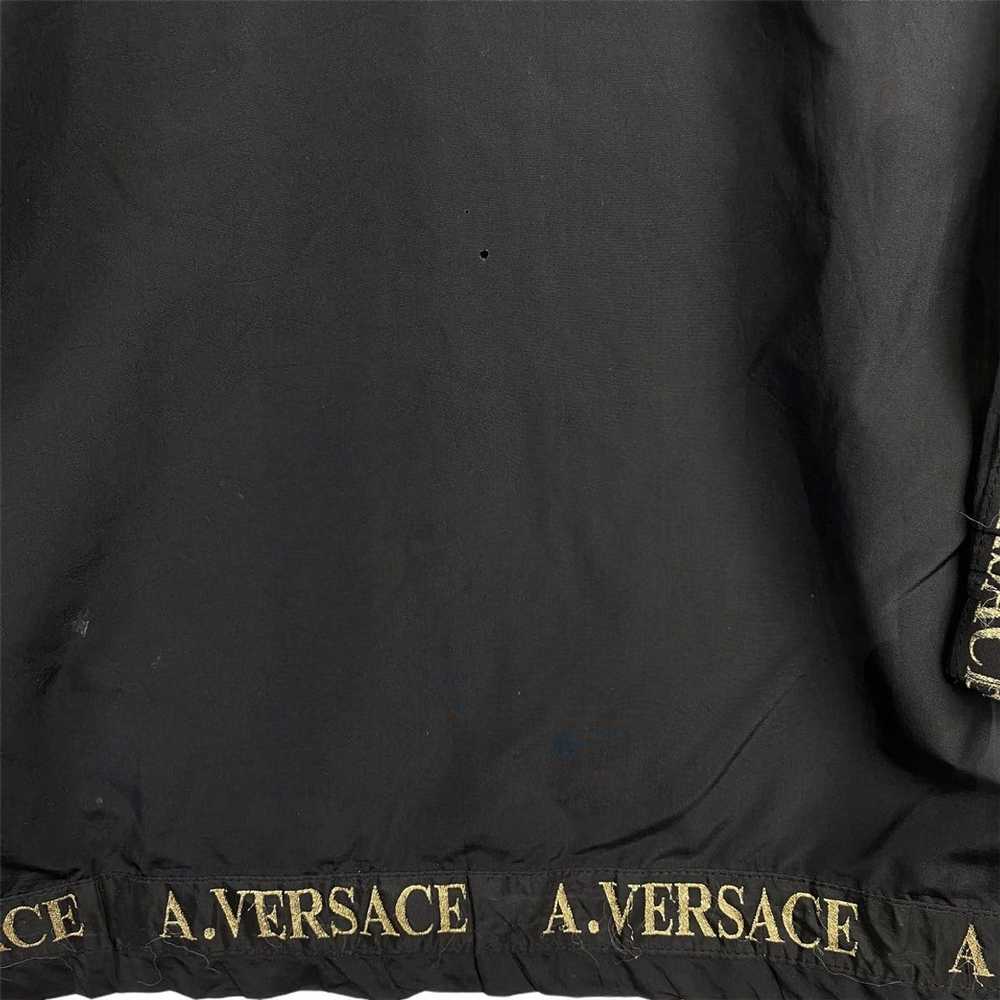 Vintage VINTAGE ALFREDO MEDUSA BIG LOGO ZIPPER WI… - image 8