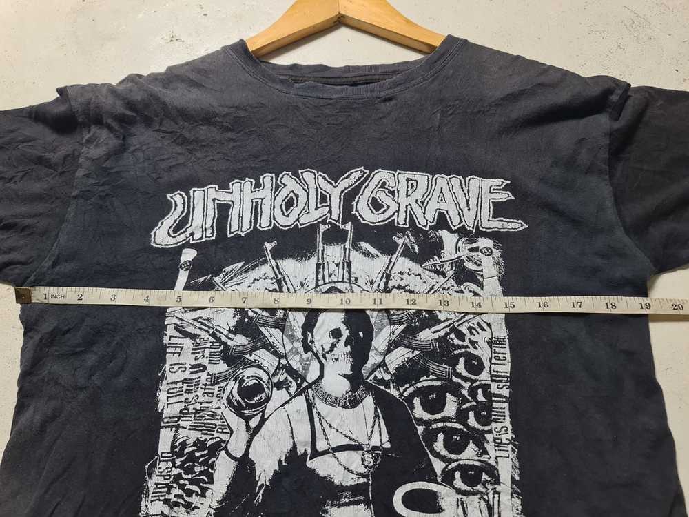 Band Tees × Rock Tees Unholy Grave Noise Against … - image 3