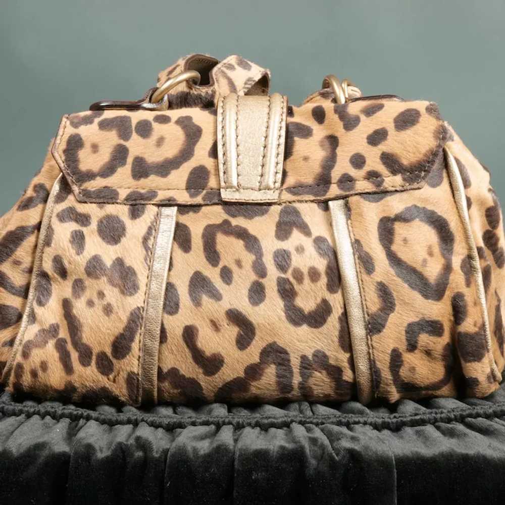 Antonio Melani Satchel Handbag Leopard Print Leather & Calf Hair – Pink  Lemon Standard