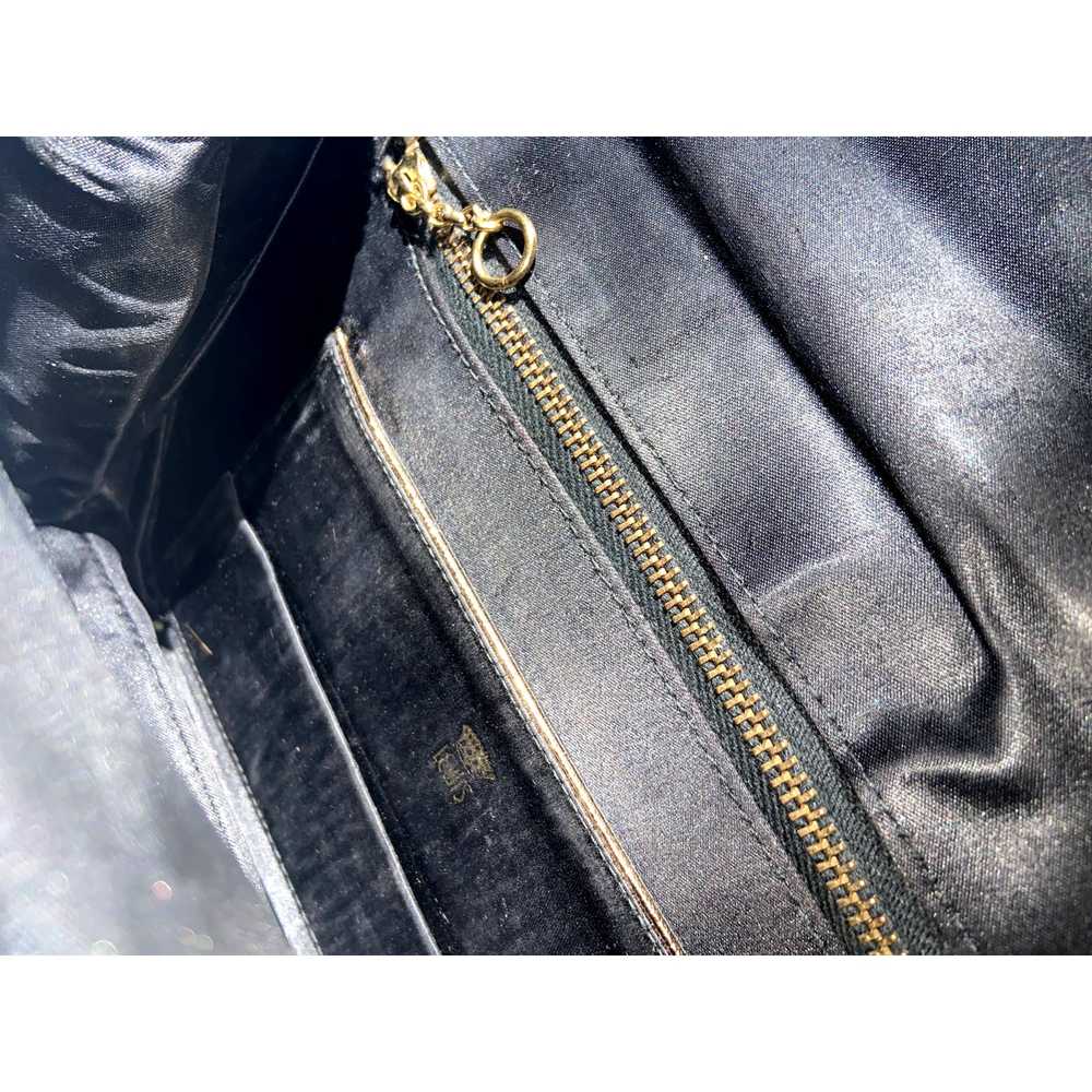 Crown LEWIS, Vintage Velvet Flap Evening Bag, Sma… - image 4