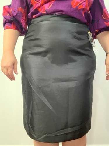 NWT Le Suit Woman Pencil Skirt Elastic Waist Back… - image 1