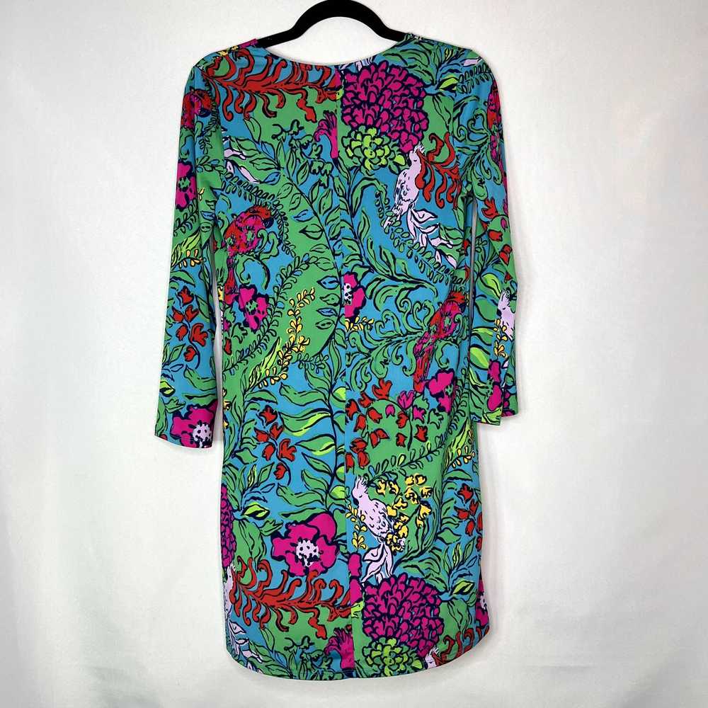 Lilly Pulitzer Jade Dress Shake Your Tail Feather… - image 8