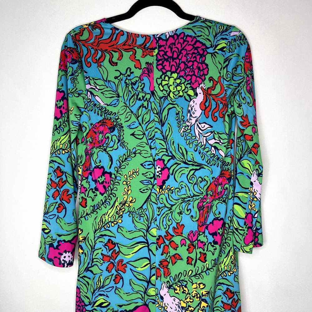 Lilly Pulitzer Jade Dress Shake Your Tail Feather… - image 9