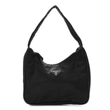 PRADA Tessuto Nylon Sport Mini Shoulder Bag Black MV515 w/Certificate Card