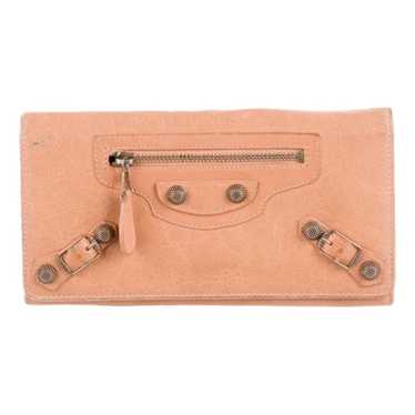Balenciaga Envelop leather clutch bag - image 1