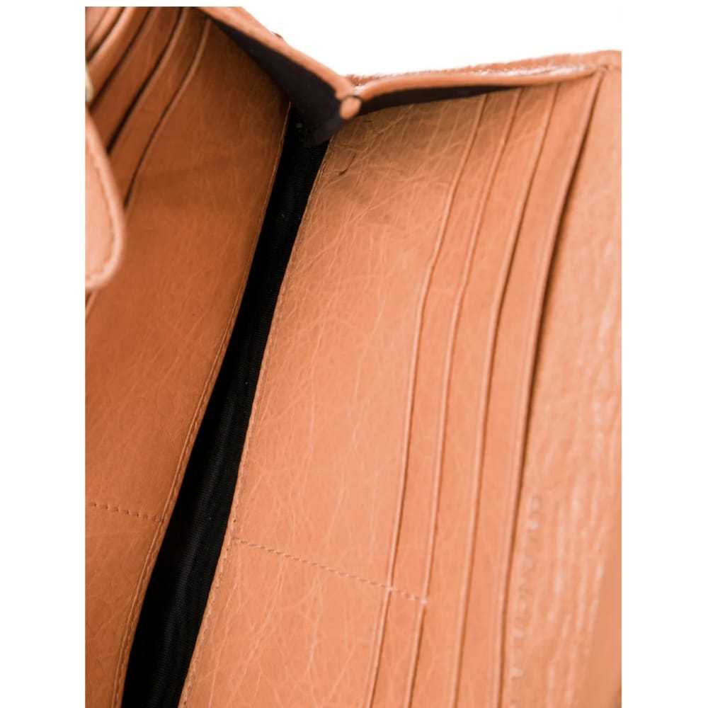 Balenciaga Envelop leather clutch bag - image 3