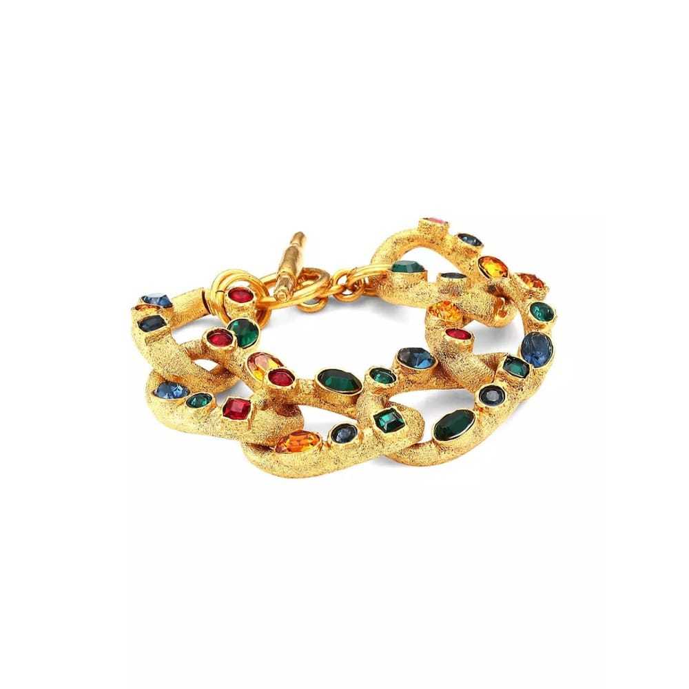 Kenneth Jay Lane Yellow gold bracelet - image 2