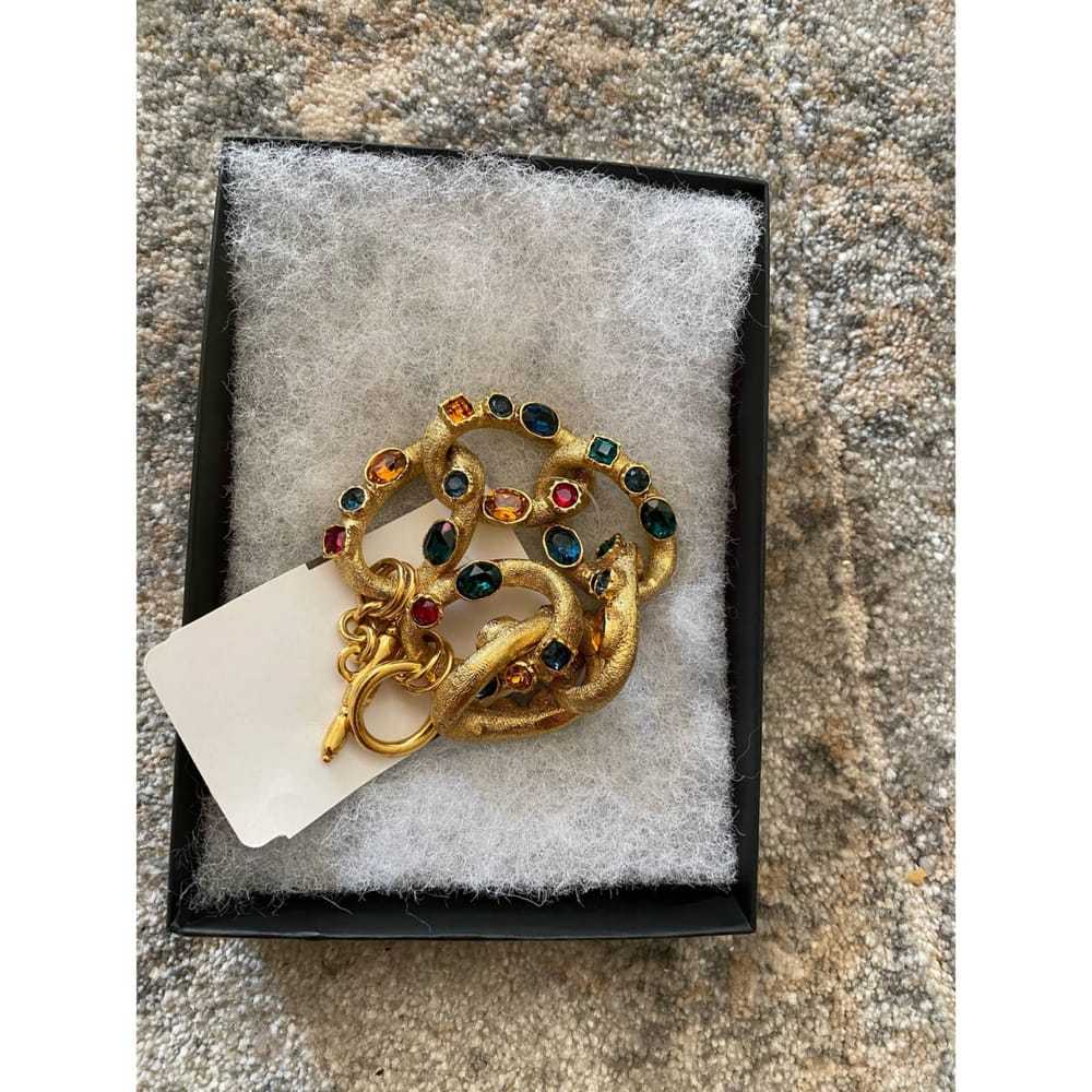Kenneth Jay Lane Yellow gold bracelet - image 5
