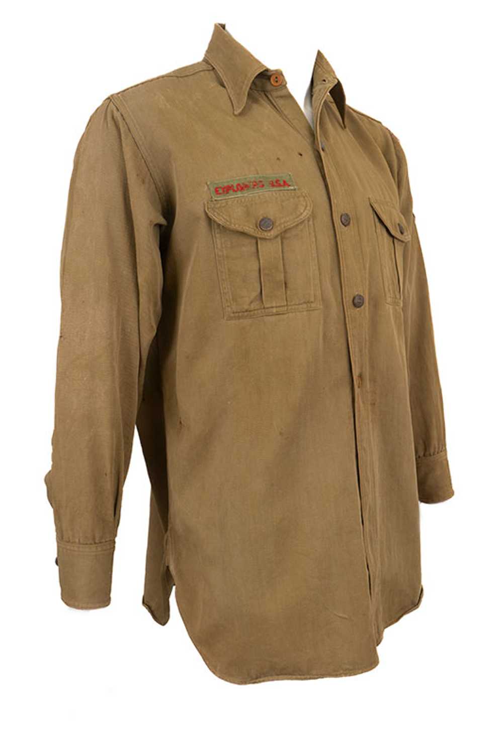 1930s Explorer Scout Sweet-Orr Wool Shirt - image 2