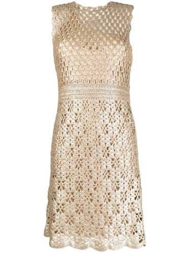 Prada Pre-Owned crochet-knit sleeveless dress - Go