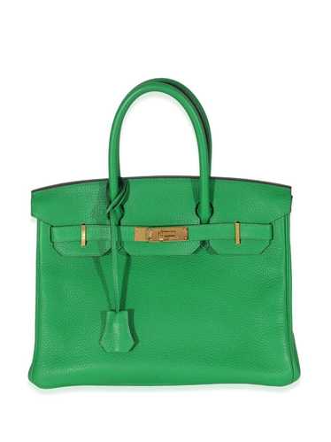 Hermès Pre-Owned 2020 Birkin 30 handbag - Green