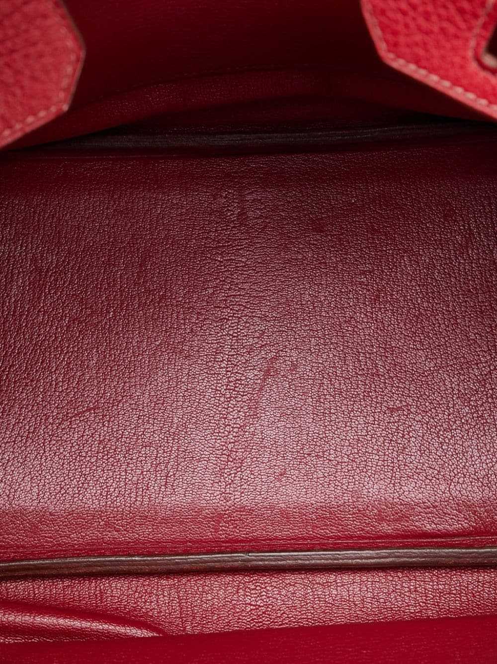 Hermès Pre-Owned pre-owned Birkin 30 handbag - Red - image 5