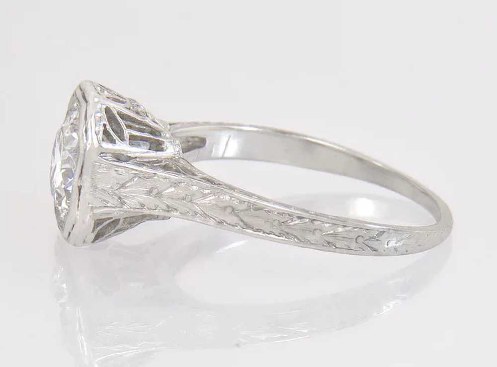 Antique Certified GIA .74ct I VS2 Genuine Diamond… - image 4