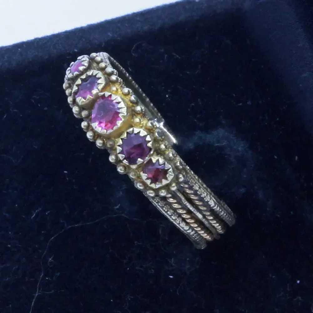 Antique Queen Anne Early Georgian Ring 18k Gold R… - image 7