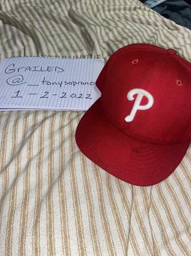 Philadelphia Phillies MLB Black Red Majestic Men Size XLT Stitched