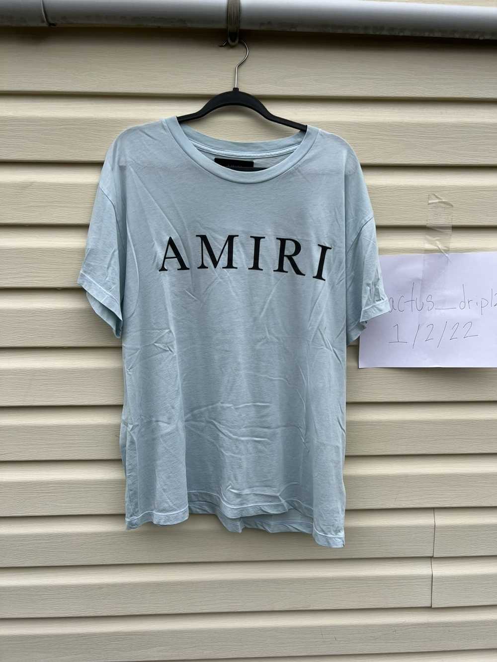 Amiri Amiri Logo Tee - image 1