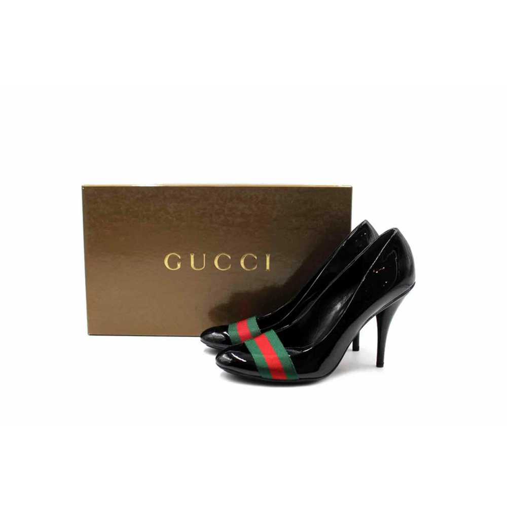 Gucci Pumps/Peeptoes Leather in Black - image 2