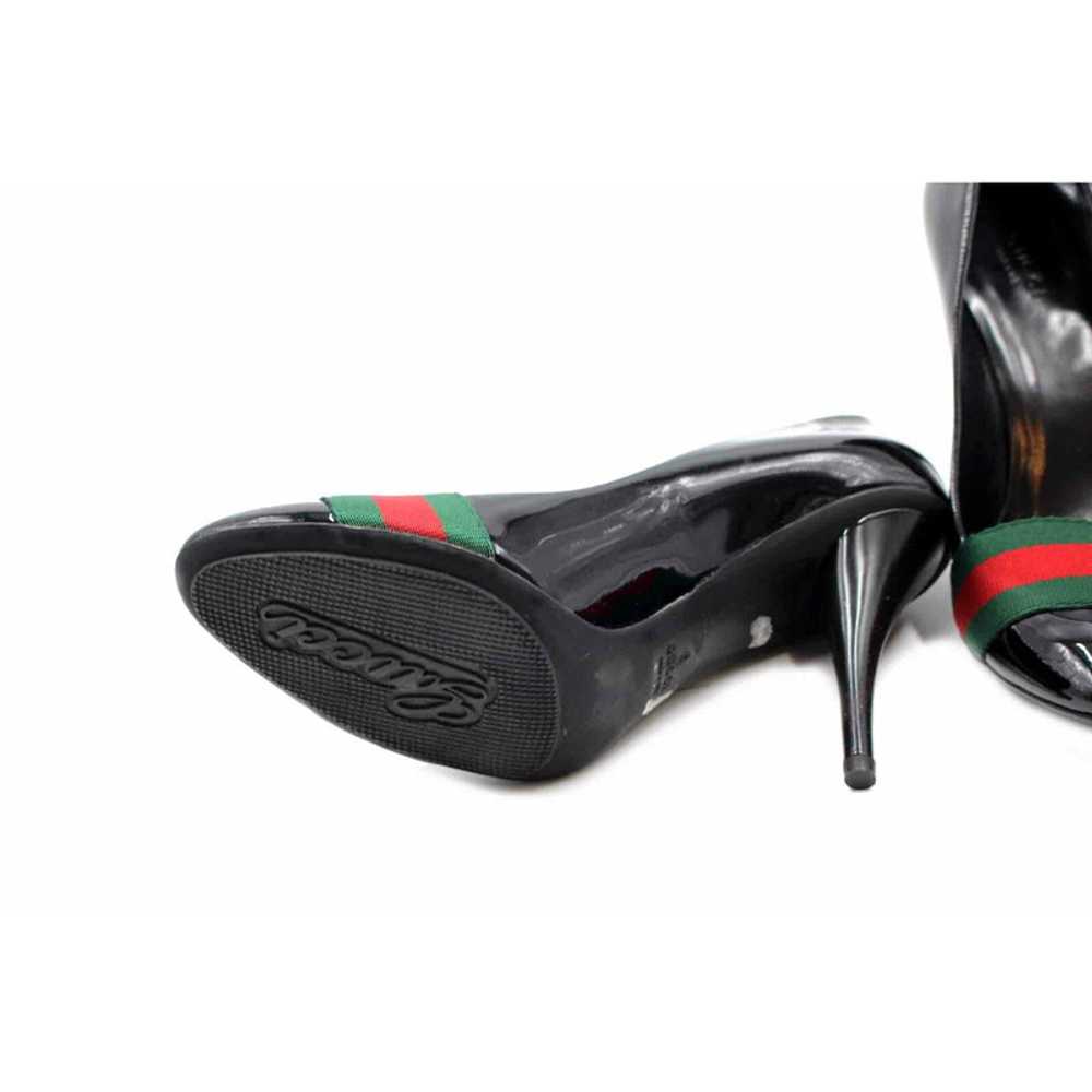 Gucci Pumps/Peeptoes Leather in Black - image 5