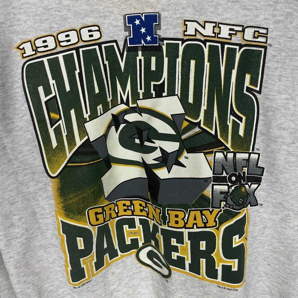 NFL × Vintage Vintage 1996 Green Bay Packers swea… - image 3