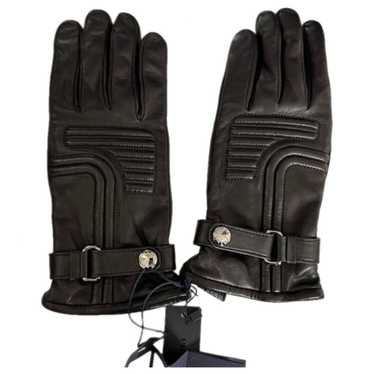 小物 PRADA Gloves/Fur/PINK Leather gloves Prada Pink size 7.5 Inches in Leather - 28068154