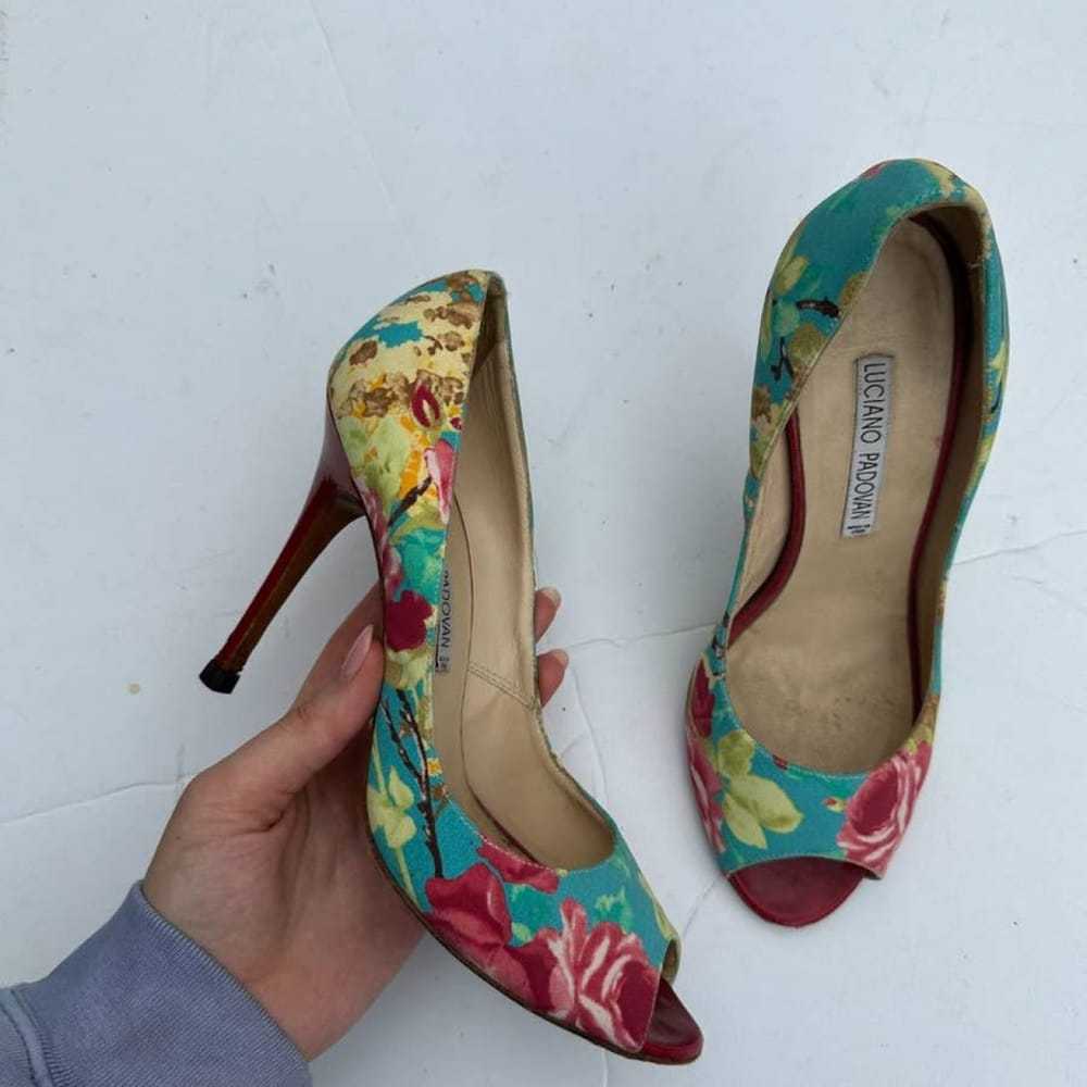 Luciano Padovan Cloth heels - image 4
