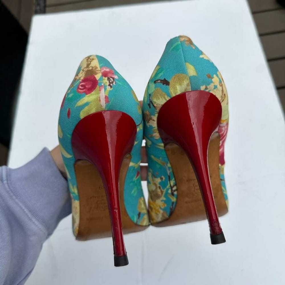 Luciano Padovan Cloth heels - image 6