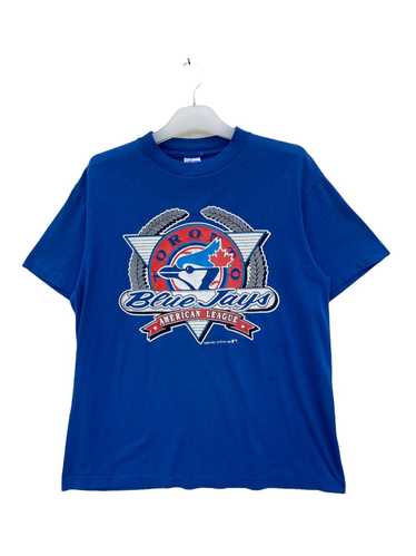 Toronto Blue Jays Muscle Bird Vintage MLB T-Shirt White / 3XL