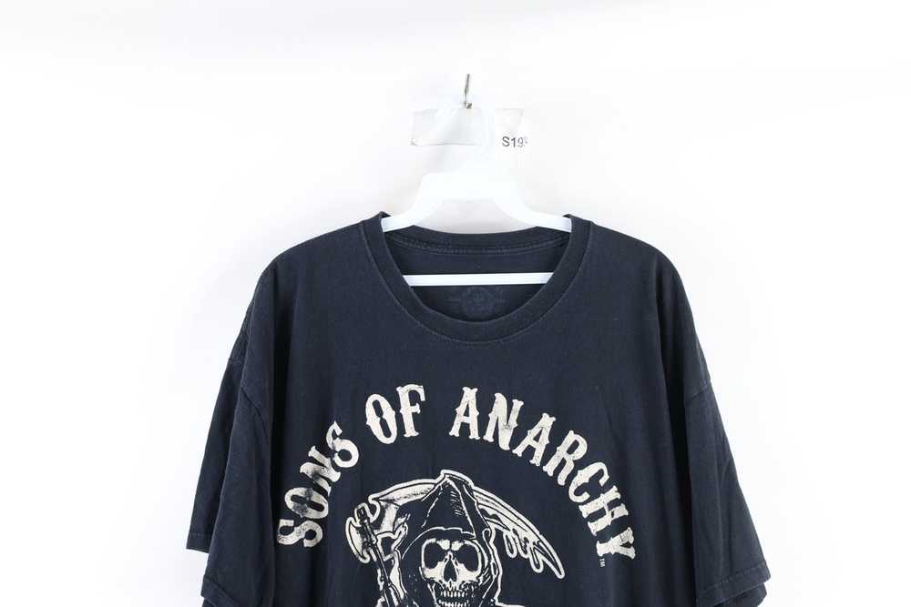 Vintage Retro Spell Out Grim Reaper Sons of Anarc… - image 2