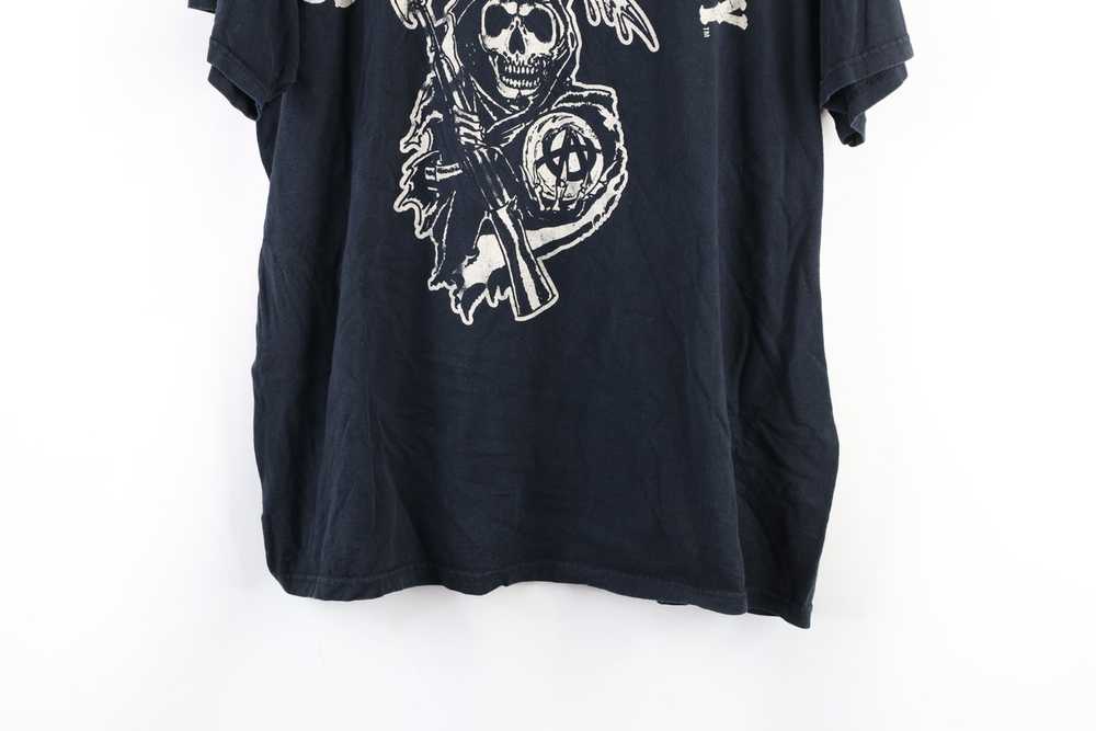 Vintage Retro Spell Out Grim Reaper Sons of Anarc… - image 3