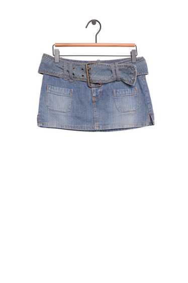 Y2K Delia*s Micro Mini Denim Skirt 46761