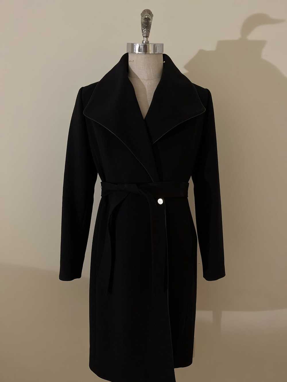 Donna Karan Donna Karan Vintage Black Coat - image 2