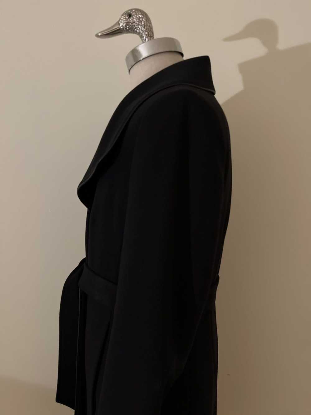 Donna Karan Donna Karan Vintage Black Coat - image 4