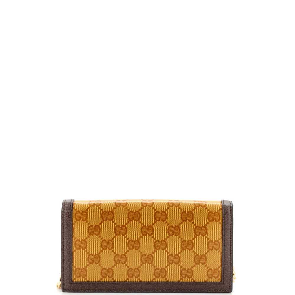 GUCCI x adidas Wallet on Chain GG Coated Canvas - image 3
