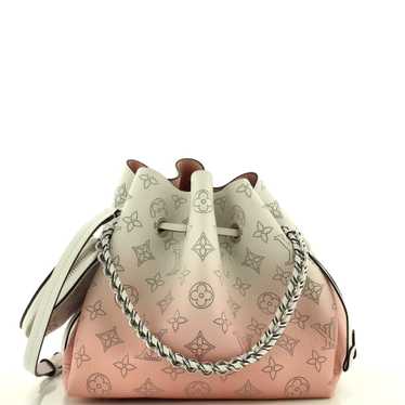 Louis Vuitton Galet Monogram Mahina Leather Bella Bucket Bag – STYLISHTOP