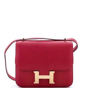 Hermès Geta Capucine Chevre Handbag